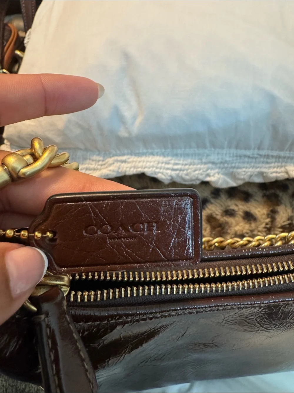 Coach compact shoulder